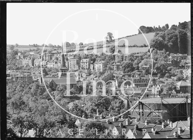 View of Lyncombe and Widcombe, c.1937