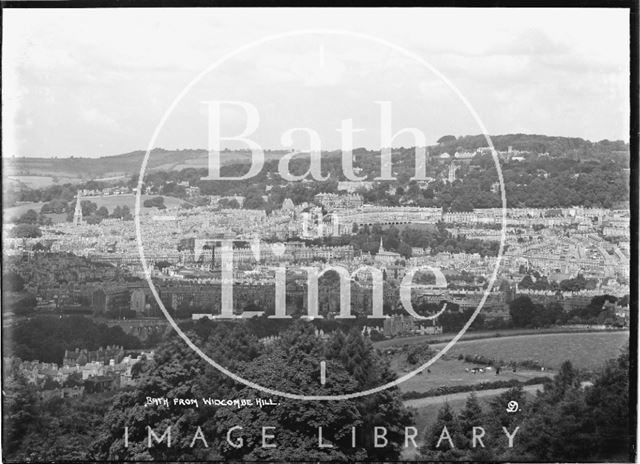 View of Bath from Widcombe Hill, c.1937