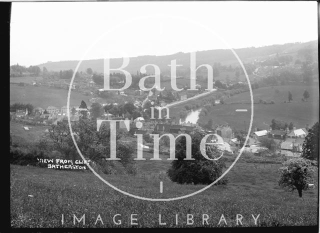 View from Cliff, Batheaston c.1908