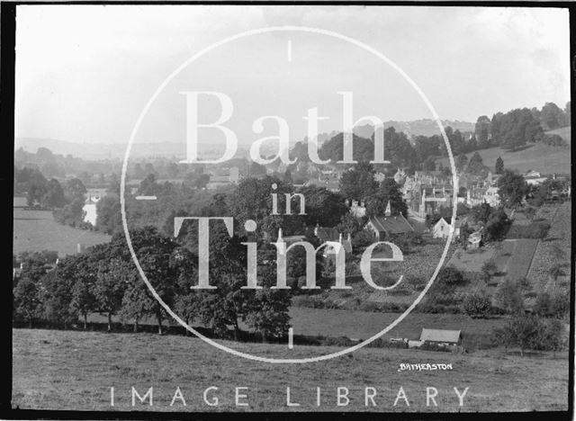 View of Batheaston High Street, looking west, c.1908