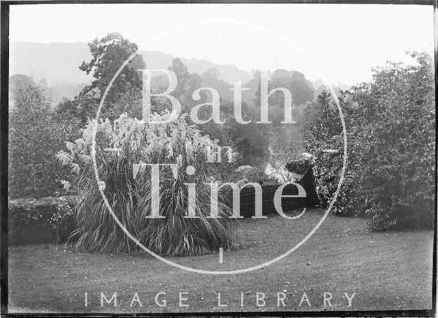 Batheaston House, back garden, 1922 / 1923