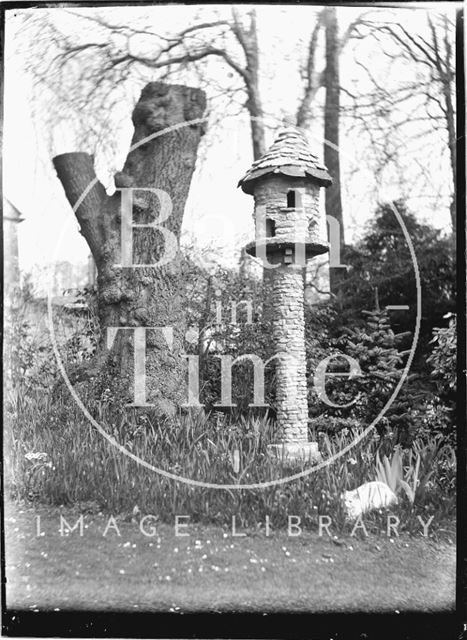 Batheaston House, back garden, 1922 / 1923