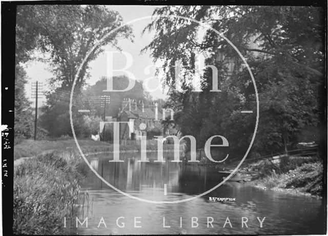 The Kennet and Avon Canal, Bathampton 1922