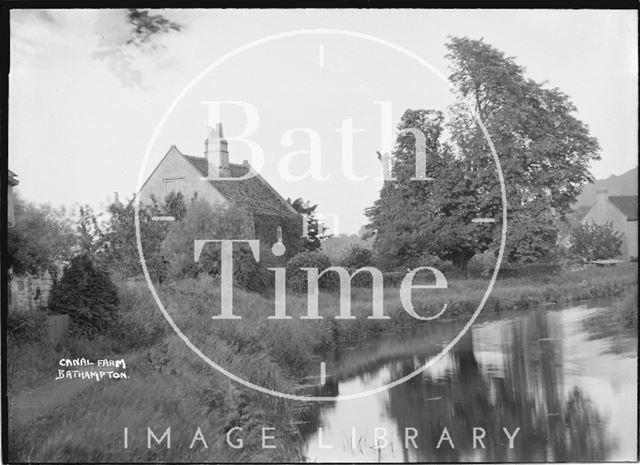 Canal Farm, Bathampton c.1934