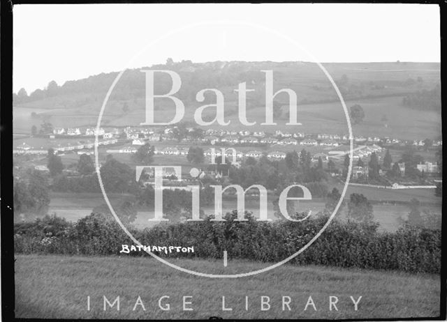 View of Bathampton and Bathampton Down c.1934