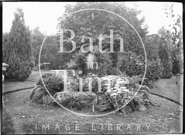 The Vicarage gardens, Batheaston c.1920s