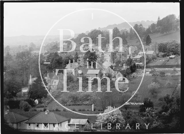 View of Batheaston High Street, looking west c.1920s