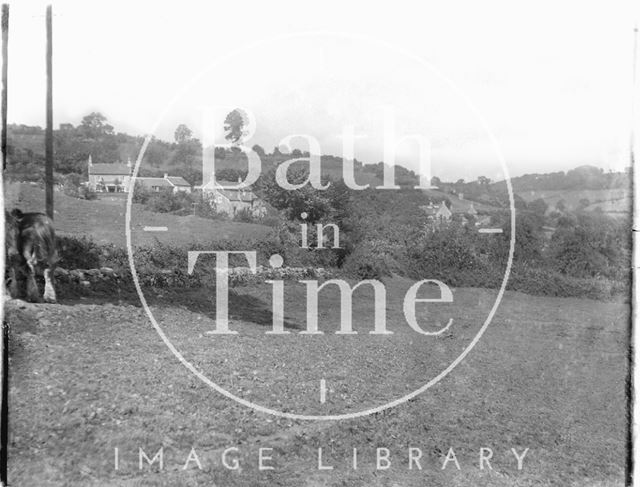 Houses on St Catherines Valley, Northend Batheaston, c.1910