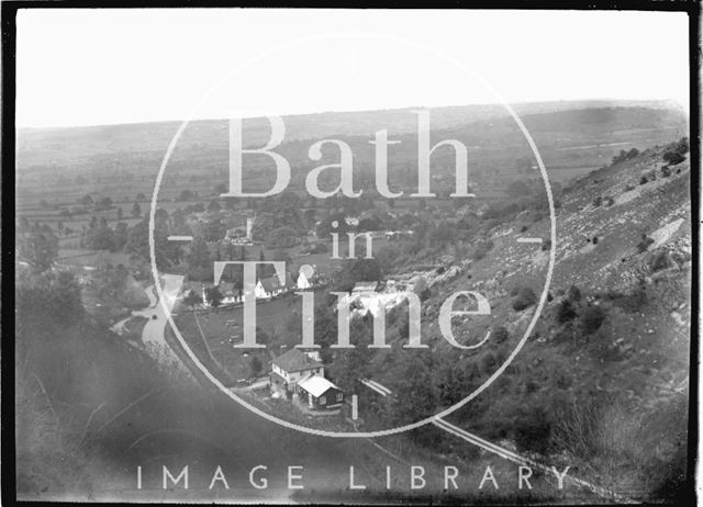 Unidentified view, thought to be Burrington Combe, c.1920s