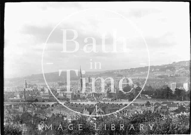 View of Bath looking south west c.1920s