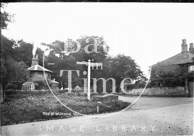 Top of Bathwick Hill c.1920s