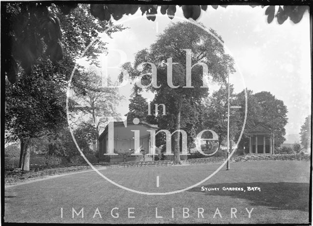 Sydney Gardens temple and bandstand c.1920s