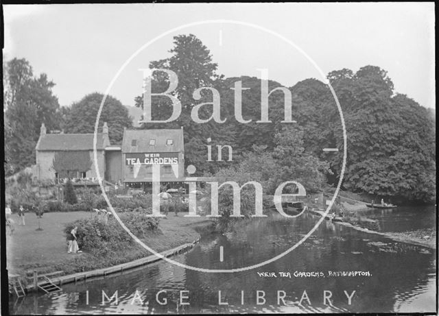 Bathampton Weir Tea Gardens c.1950s