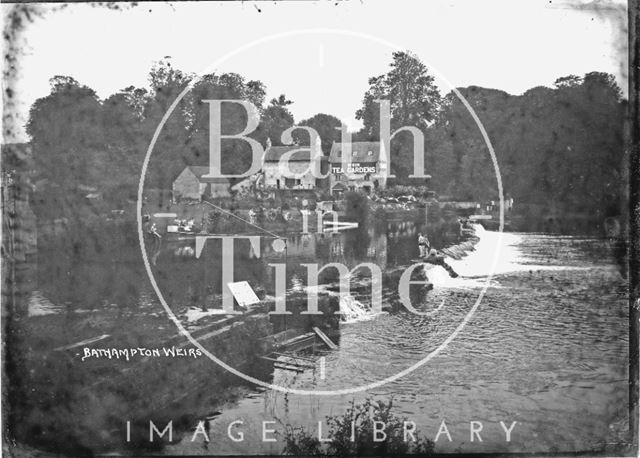 Bathampton Weirs and Tea Rooms c.1930s