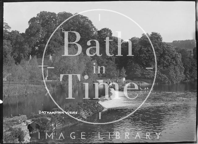 Bathampton Weirs and Mill c.1930s