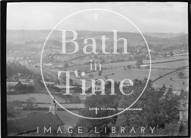 View of Little Solsbury from Kingsdown 1938