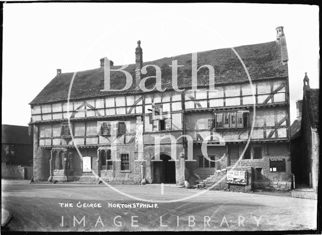 The George, Norton St Philip c.1932