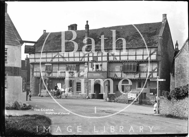 The George, Norton St Philip c.1932