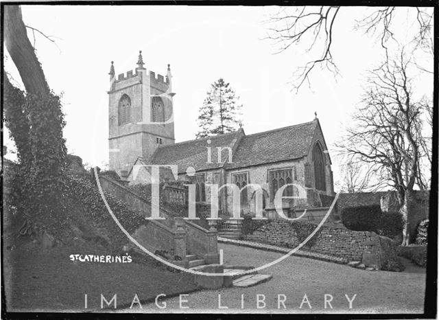 The church at St Catherines c.1910