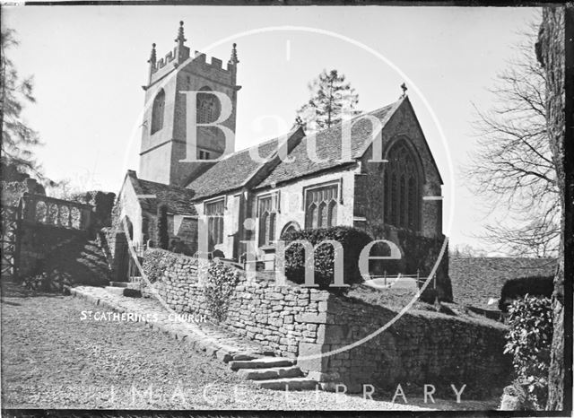 The church at St Catherines c.1910