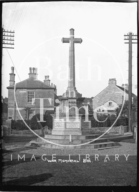 War Memorial, Box No.11 1932