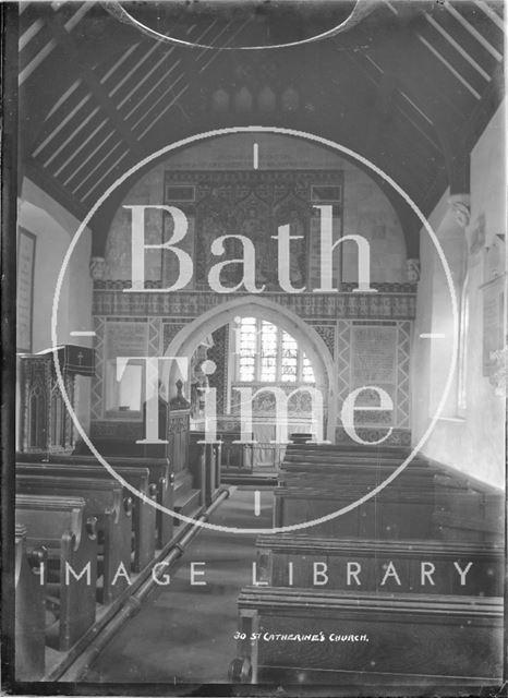 Inside the church of St Catherines No.30 c.1920