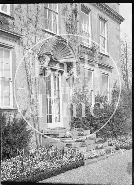 Shell topped doorway, Hamswell House, near Battlefields c.1930s