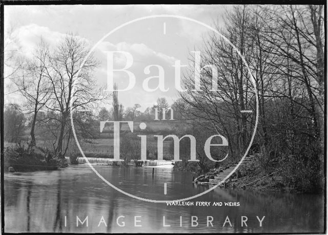 Warleigh Ferry and Weirs c.1907