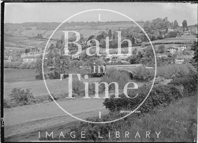 View of Batheaston, 13 May 1939