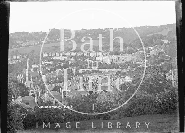 View of Widcombe from Beechen Cliff c.1920s