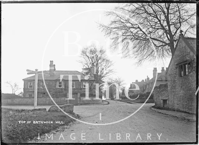 Top of Bathwick Hill c.1920s