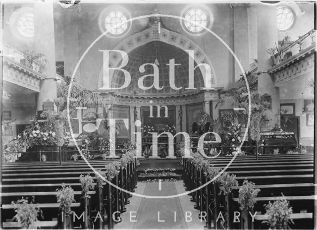 St James Church interior c.1920s