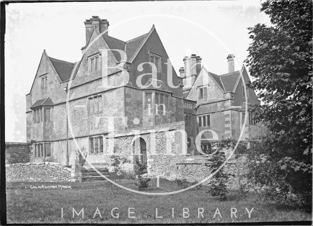 Cold Ashton Manor and garden, 1935