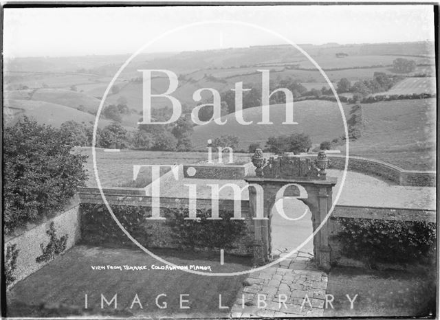 View from Terrace, Cold Ashton Manor, 1935