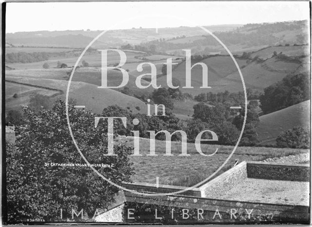 View from Terrace, Cold Ashton Manor, 1935