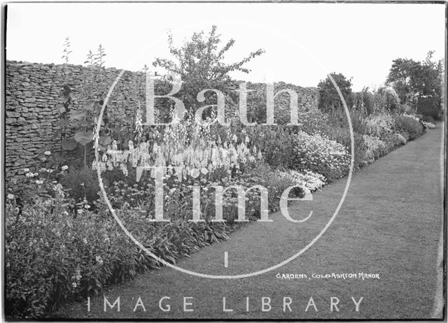 Gardens, Cold Ashton Manor, 1935