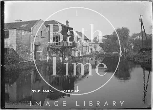 The Kennet and Avon Canal, Bathwick, Bath c.1920