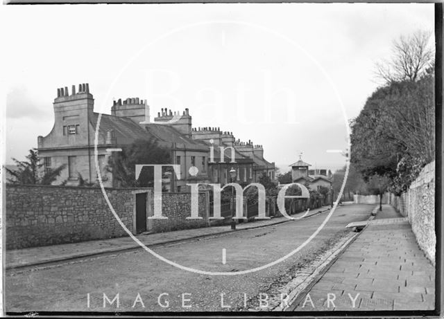 View down Bathwick Hill c.1920s