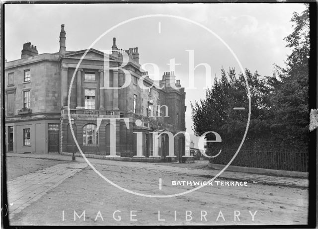 Bathwick Terrace, Bathwick Hill c.1910