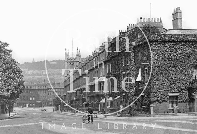 Raby Place, Bathwick Hill c.1910 - detail