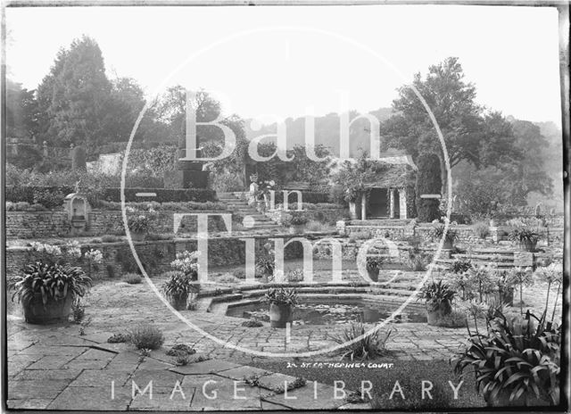 The sunken Terrace, St Catherines Court No.23 c.1920s