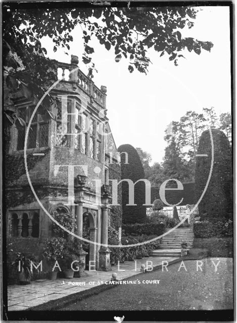 Porch of St Catherines Court No.1 c.1920s