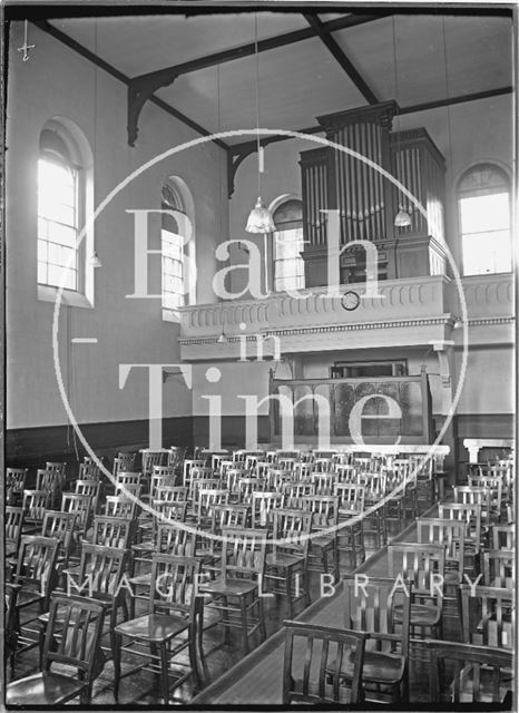 Inside the Church of Christ Scientist, Charlotte Street c.1920s