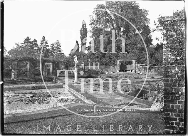 The gardens, Wingfield House 1932