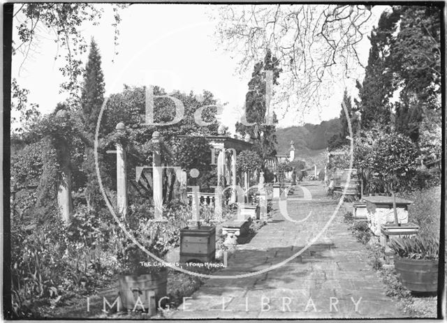 The gardens at Iford Manor c.1920s