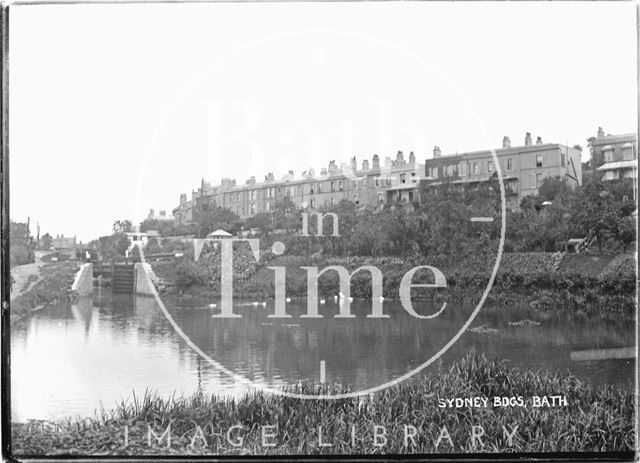 View of Sydney Buildings, Bath, c.1920