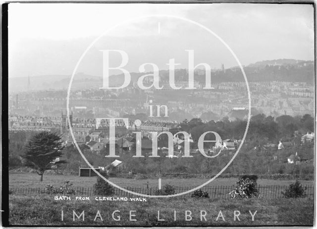 View of Bath from Cleveland Walk, Bath, c.1920s