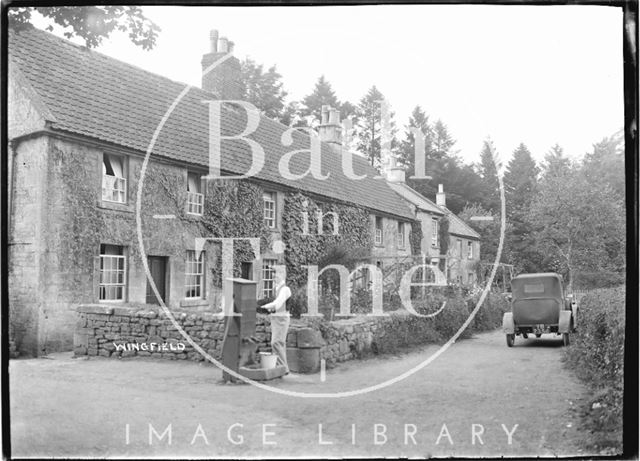 Village Pump, Love's Lane, Wingfield, Wiltshire, c.1932