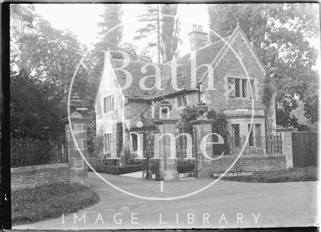 Wingfield Lodge, Wingfield, Wiltshire, c.1932