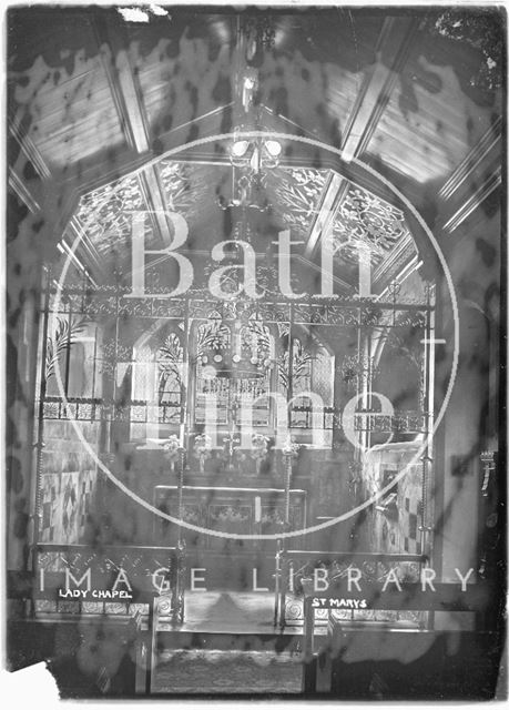 Lady Chapel, St Mary's Church, Bathwick, c.1912